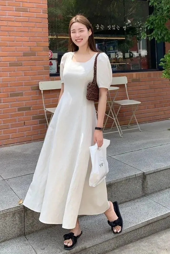 时髦|“平底鞋+裙子”穿出女人最轻松,优雅的样子,巨时髦!