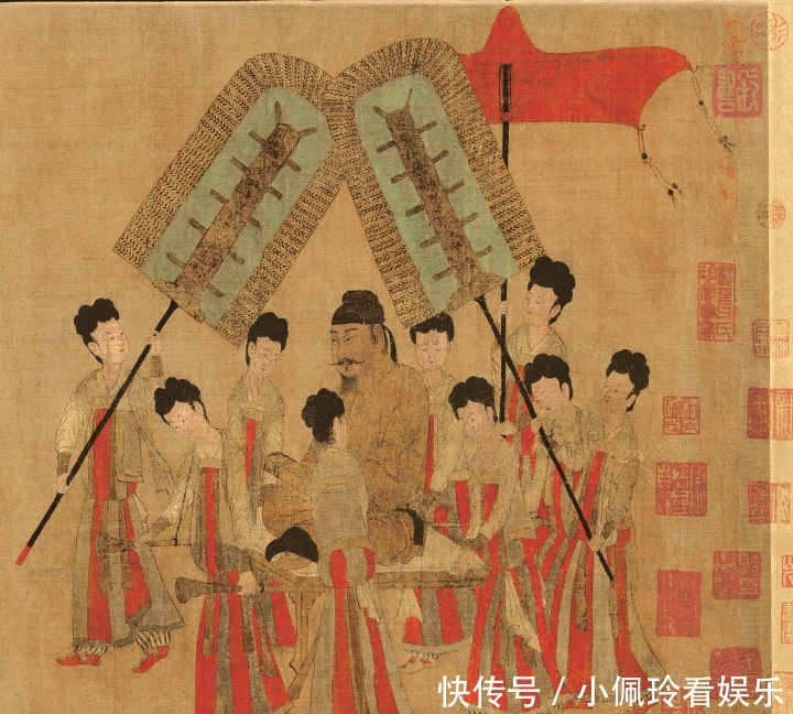 阎立本|古代皇帝真的很多胖子吗?是吃得好还是故意画成这样?