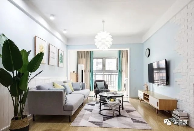 吊顶|新房装修不吊顶,四周石膏线走一圈,时尚大气还省钱!