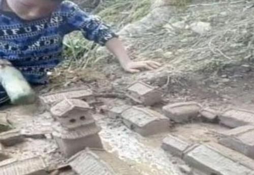 高楼大厦|9岁男孩喜欢玩泥巴，爸爸网上晒出儿子的杰作，网友：鬼斧神工！