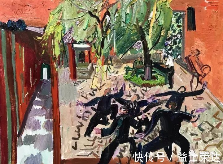 画面!闫平:我一直痴迷于美术大师的画面,唤醒我自由的本能和艺术的激情