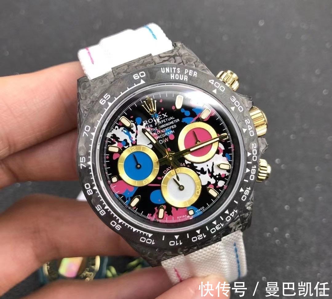 迪通|TW厂劳力士迪通拿DIW碳纤维定制手表能代替N厂版本吗？