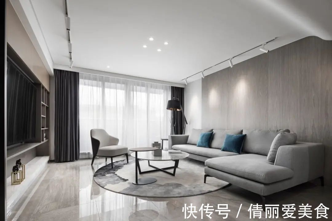 居住|190㎡现代简约,成熟舒适的居住空间,营造优雅高级的气质
