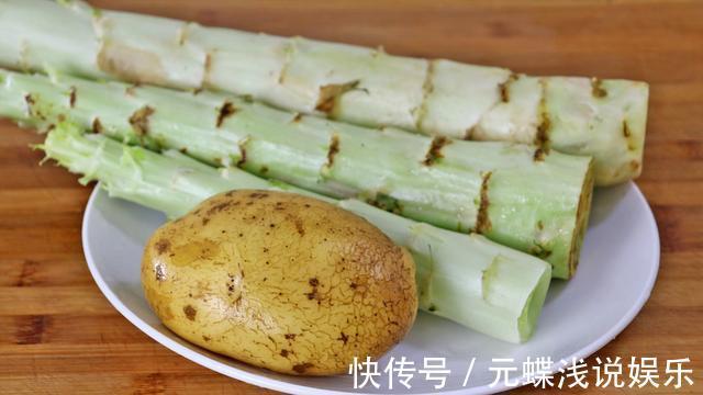 干辣椒|3根莴笋，1个土豆，教你一道下饭菜，香辣又解馋，比吃肉还香
