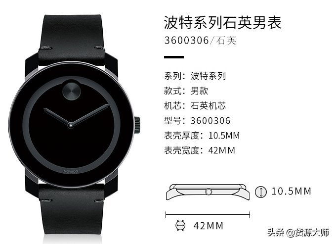 none|有哪些适合年轻人的时尚手表？摩凡陀Movado，BOLD系列