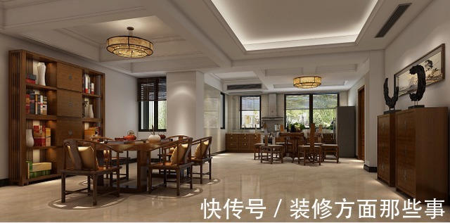 四居室|140平新中式四居室,让“家”变得自由自在