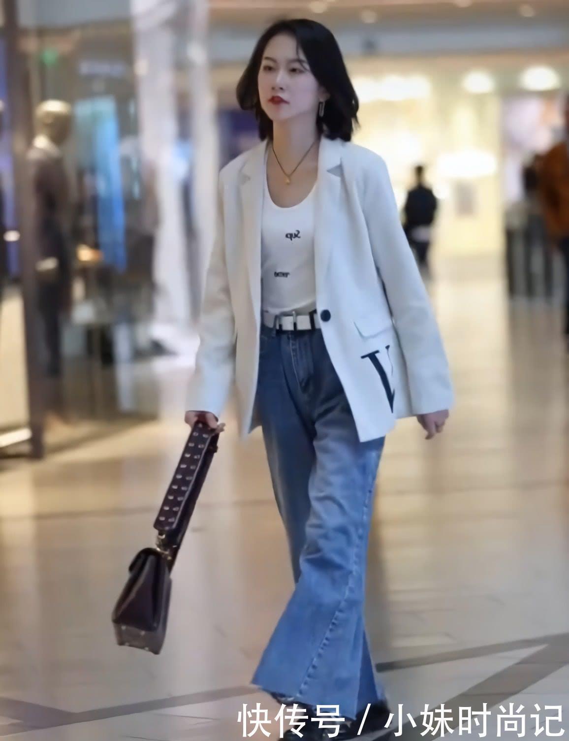 网上突然火了一种“混搭风”,叫皮鞋+阔腿裤,帅到让人跪服