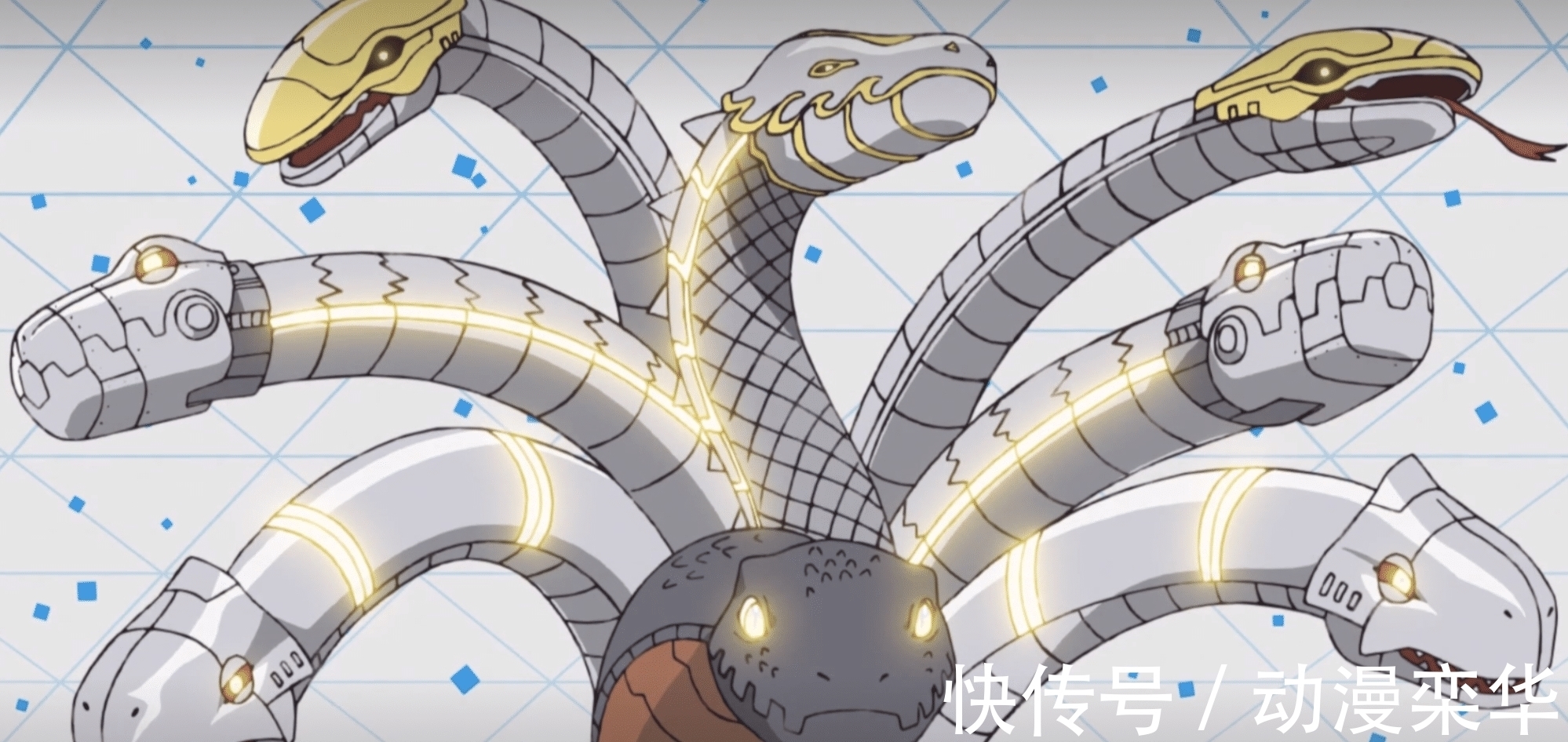 传说级|新数码宝贝:大蛇兽牌面满满,双进化链都是传说级