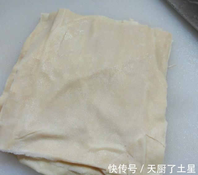 咸菜虾仁馅千张包！