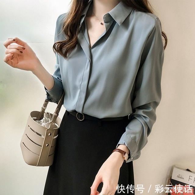 秋天里的“白领衬衣”,轻松实现一衣多穿,百搭时髦两相宜