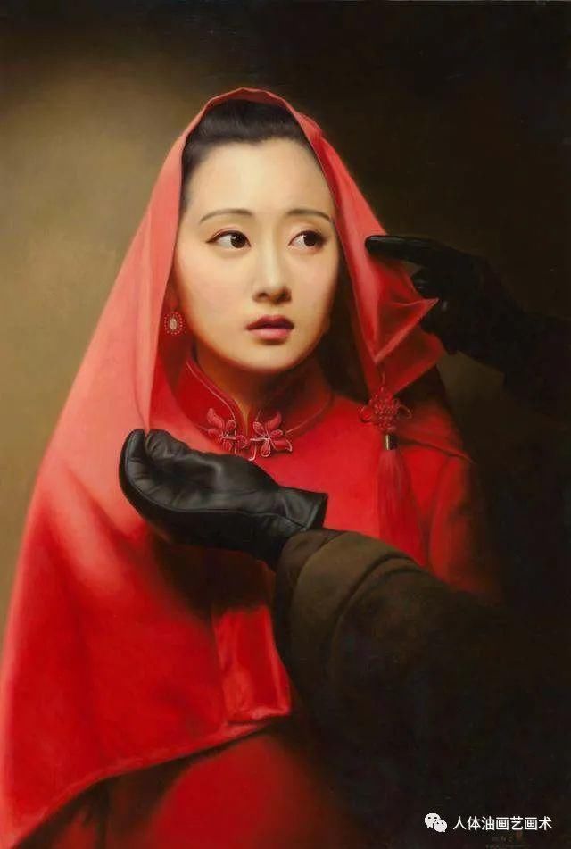  油画家|中国油画家陈承卫——雍容华贵的东方女子，真美！