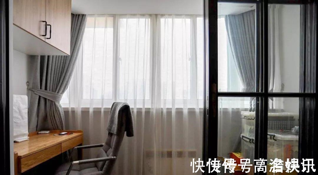 实用|59㎡小两居,客餐厅合并功能叠加,中岛式厨房收纳满分,超实用!