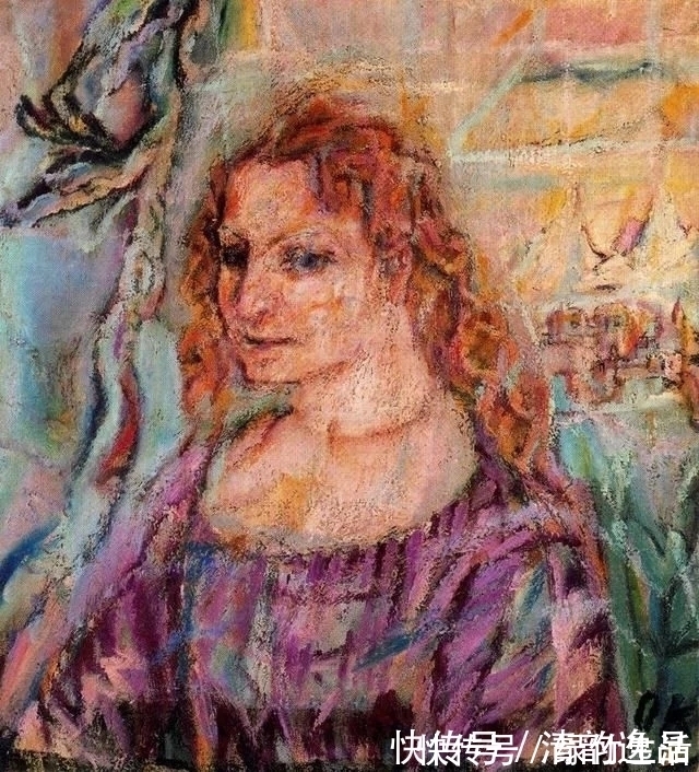 分离派|奥地利表现主义画家,奥斯卡·科柯施卡,油画作品欣赏