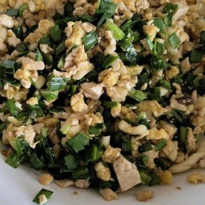 韭菜鸡蛋豆腐粉条馅包子不入味？学我这样做，鲜香可口