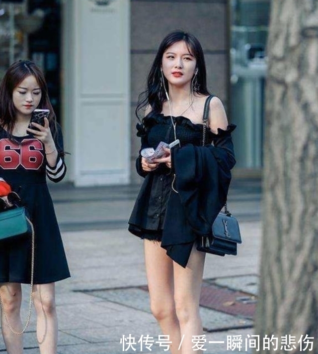 美街|美街:优雅清新的穿搭,配上白皙的皮肤,有一种明媚的美感!