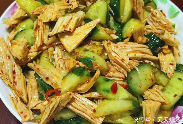 腐竹|腐竹加此物一起炒，孩子要多吃，聪明又补钙健脑，提高记忆力