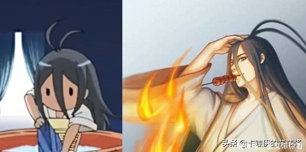 狐妖小红娘：少年与成年对比，霸业一直帅气，她却永远长不大