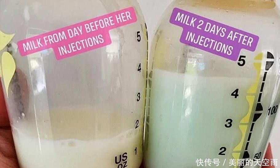 母乳变成绿色吓坏宝妈，彩色的母乳到底能不能吃宝妈需要了解