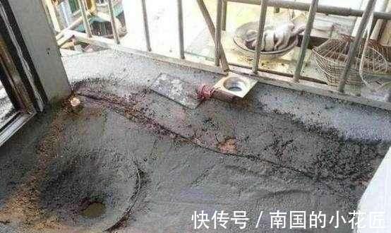 阳台|太拉风了,老公花300块在阳台砌个洗手池,门槛都被邻居踏破!