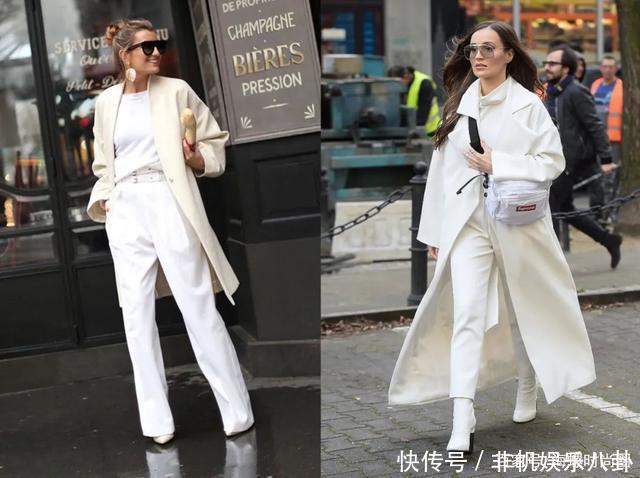 大衣,还是白色最气质!