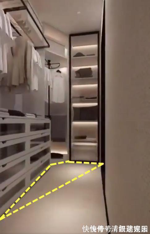 衣帽间|他家三角衣帽间厉害了!不到3平节省一半空间不说,拿取也很方便