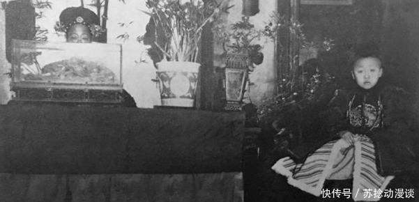 大清|大清陨落前的最后盛景,溥仪的登基老照片,图2坐在龙椅!