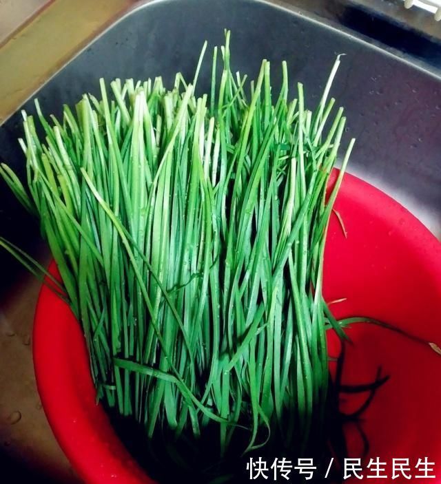 炝拌韭菜你吃过吗?不要韭菜炒鸡蛋,试试开胃下饭特简单的拌韭菜