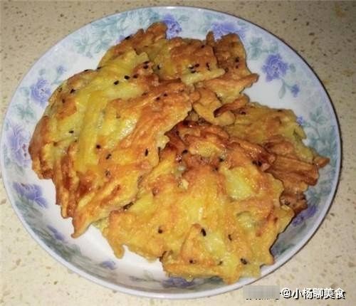 土豆饼|早餐孩子就馋它,搅一搅,拌一拌,三两下就出锅,放凉了也好吃