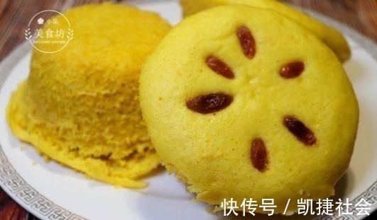 一碗玉米面，2个鸡蛋，教你粗粮细做，暄软香甜，比馒头简单好吃