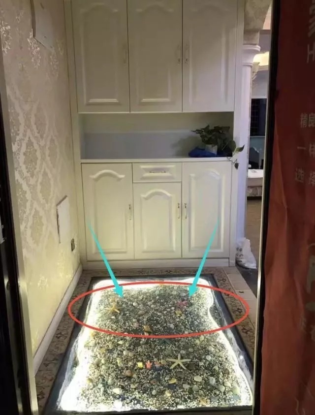 石膏线|20W装修的新房,媳妇在玄关设“沙滩”,一进屋就被迷住了!晒晒