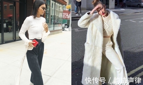 多种款式|简约又高级的白色毛衣穿搭,多种款式丰富你2019年出街造型