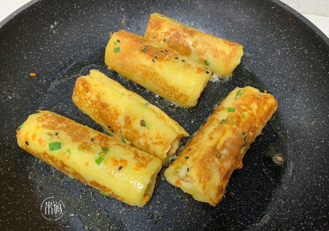 拉丝|最近孩子迷上它，早餐宵夜都要吃，柔软焦香还拉丝，5分钟就搞定