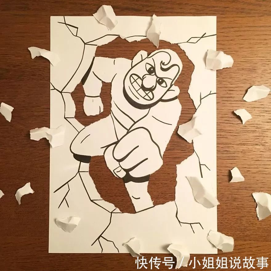 创意&“一张A4纸被他玩出了千万种创意!这脑洞也太大了…”