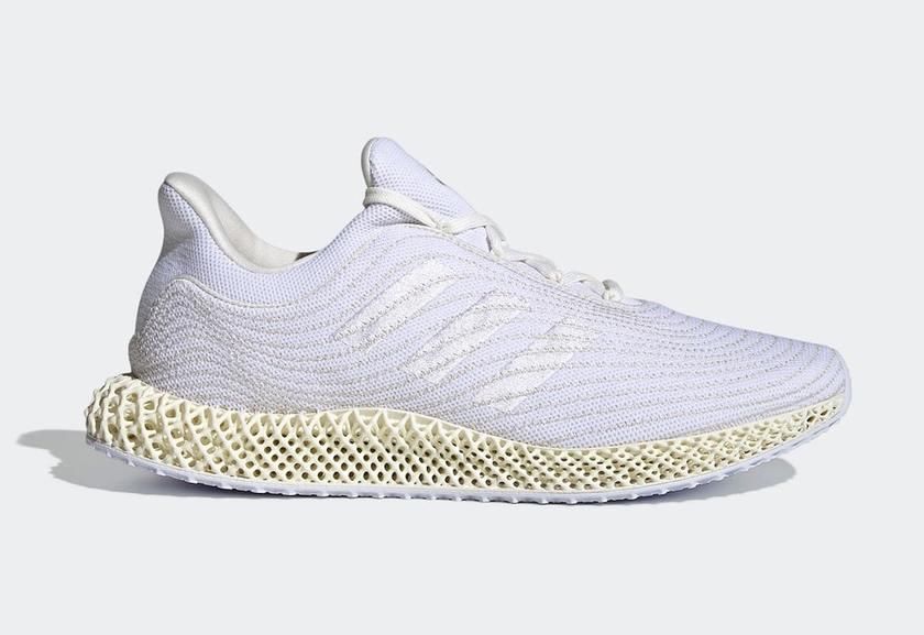  科技感十足！Parley x adidas Ultra 4D “White” 即将发售！