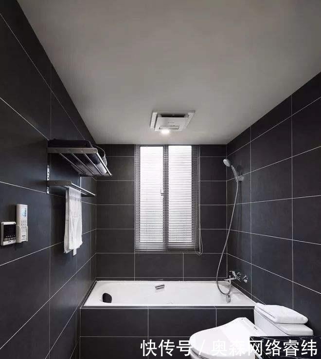 灰色|卫生间墙砖选用灰色,不仅时尚,而且还很有质感呢!