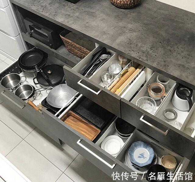 吊柜|越来越多人厨房不装吊柜了,聪明人喜欢这样设计,好看又实用