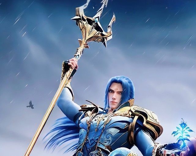 九宝琉璃塔|斗罗大陆:唐三能拔出十万八千斤的海神三叉戟,宁荣荣功不可没