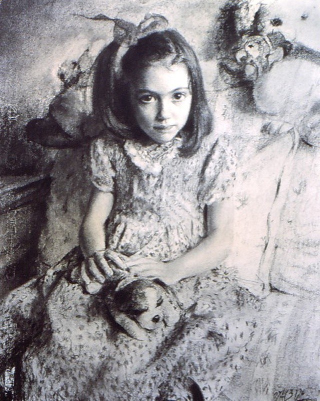 素描&唯美写实的素描,西班牙艺术家Miguel Angel Oyarbid笔下的树