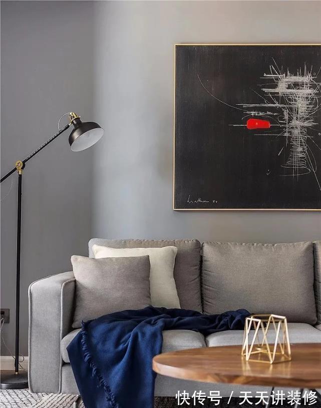 空间|102平现代工业风格装修,给装修做减法,漂亮又大方的设计!