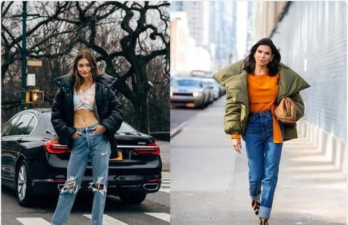 毛呢大衣已经过时了，冬天穿这种服装才好看，遮肉显瘦还保暖