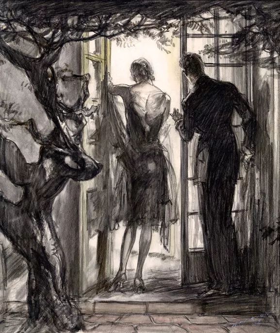 上流社会@美国最伟大的插画家,记录了上流社会的男男女女纸醉金迷的情景