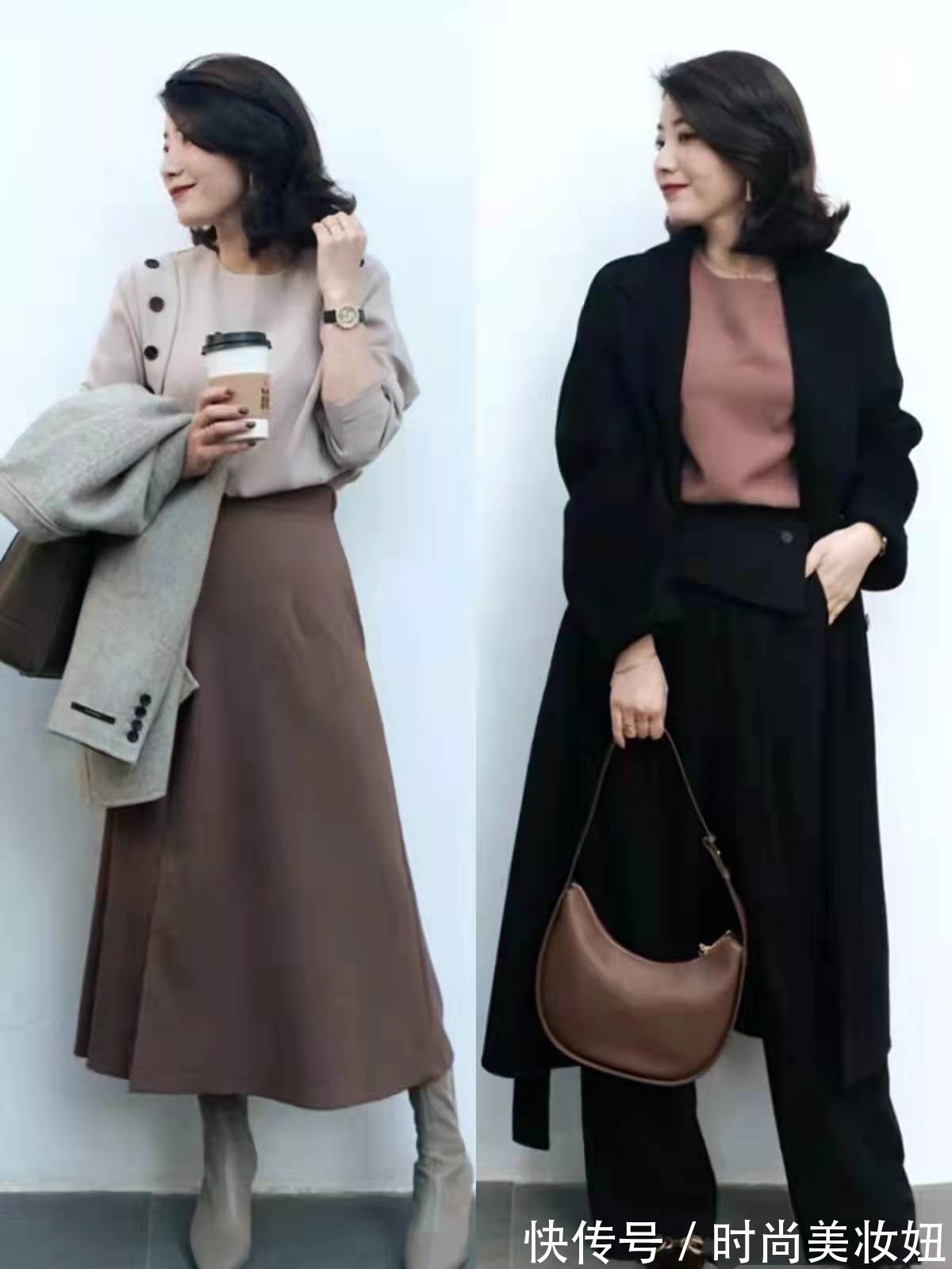 双腿|50岁的女人脱掉“大妈装”吧,学学这些气质穿搭,减龄又高级