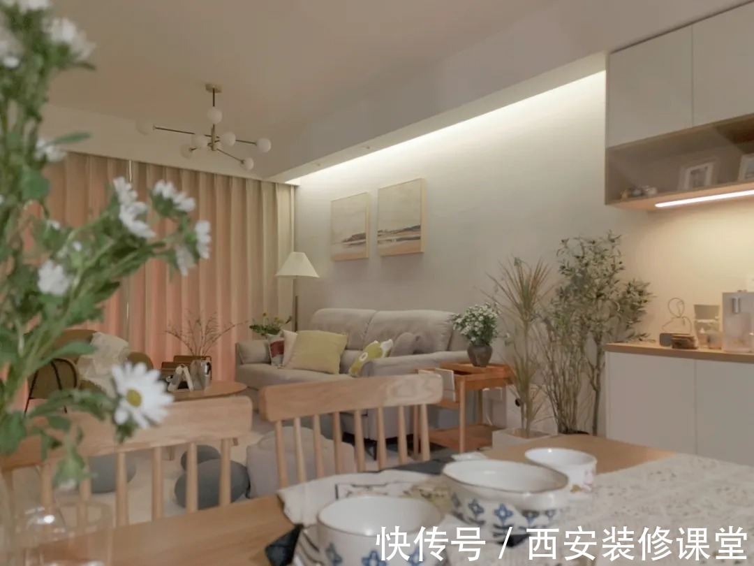 定制|90㎡三室刚需,木色温暖家