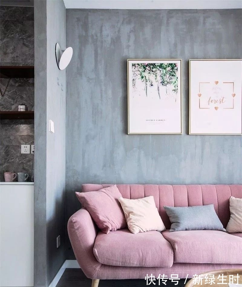 客厅|80平三居室,这装修太有气质,客厅颜色时尚,年轻人最爱!