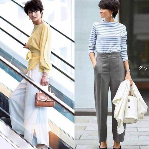 穿搭|日本主妇的时尚感真强，50岁大妈穿出30岁的感觉，很值得借鉴