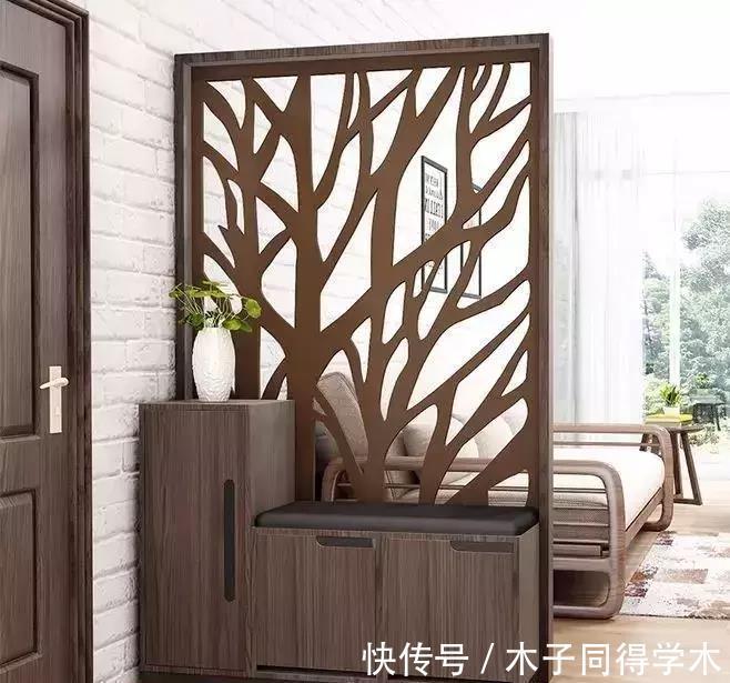 隔断柜|没玄关怎么了？门口鞋柜这样设计，你家还能多放66双鞋！