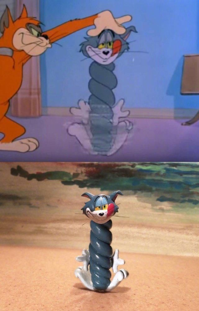 扭蛋|神還原動畫 貓和老鼠扭蛋太好笑 可愛到犯規