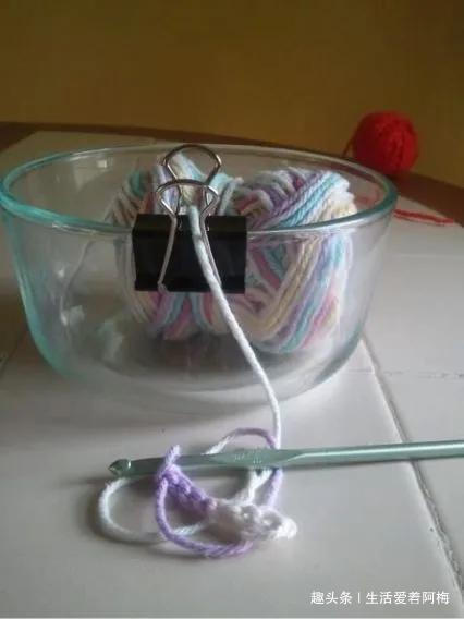 编织爱好者都喜欢的毛线收纳小妙招,不乱滚,不打结!