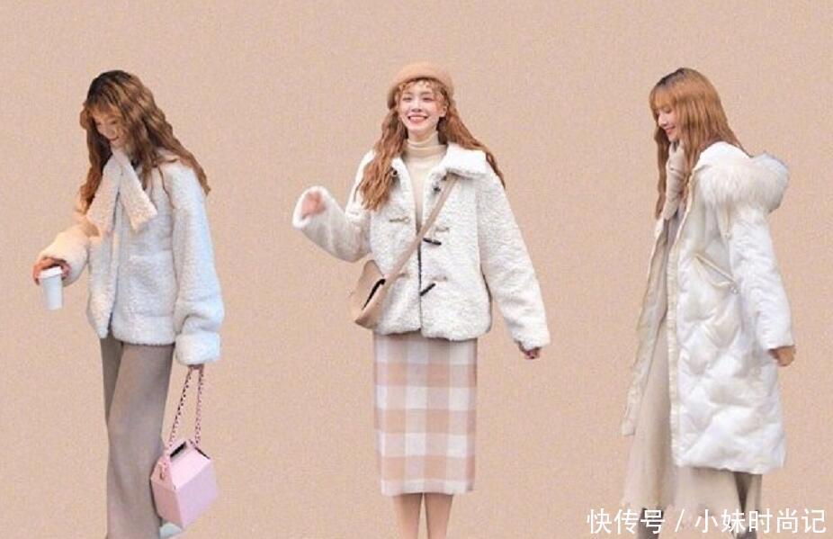 重复|可盐可甜的少女冬季穿搭日记, 轮流穿不重复, 元气满满