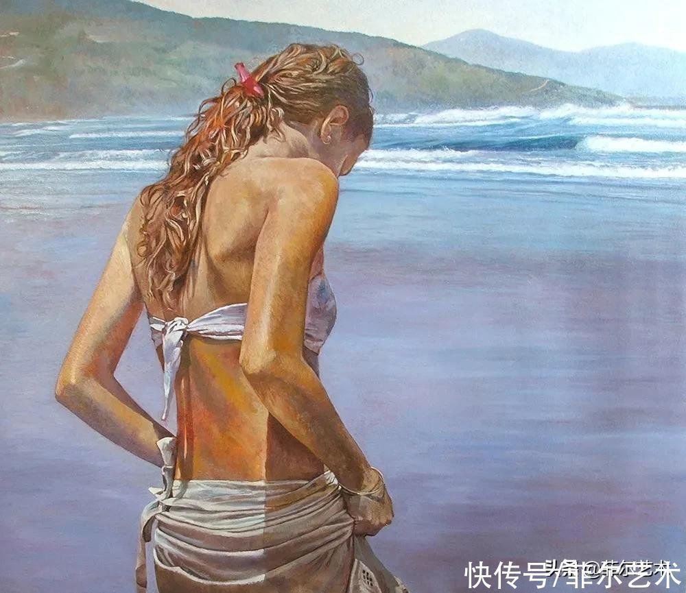 moments@她用真情捕捉生活的瞬间智利画家兰迪亚女性人物油画作品欣赏